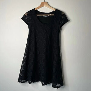 Kimchi blue black floral  dress urban outfitters xs